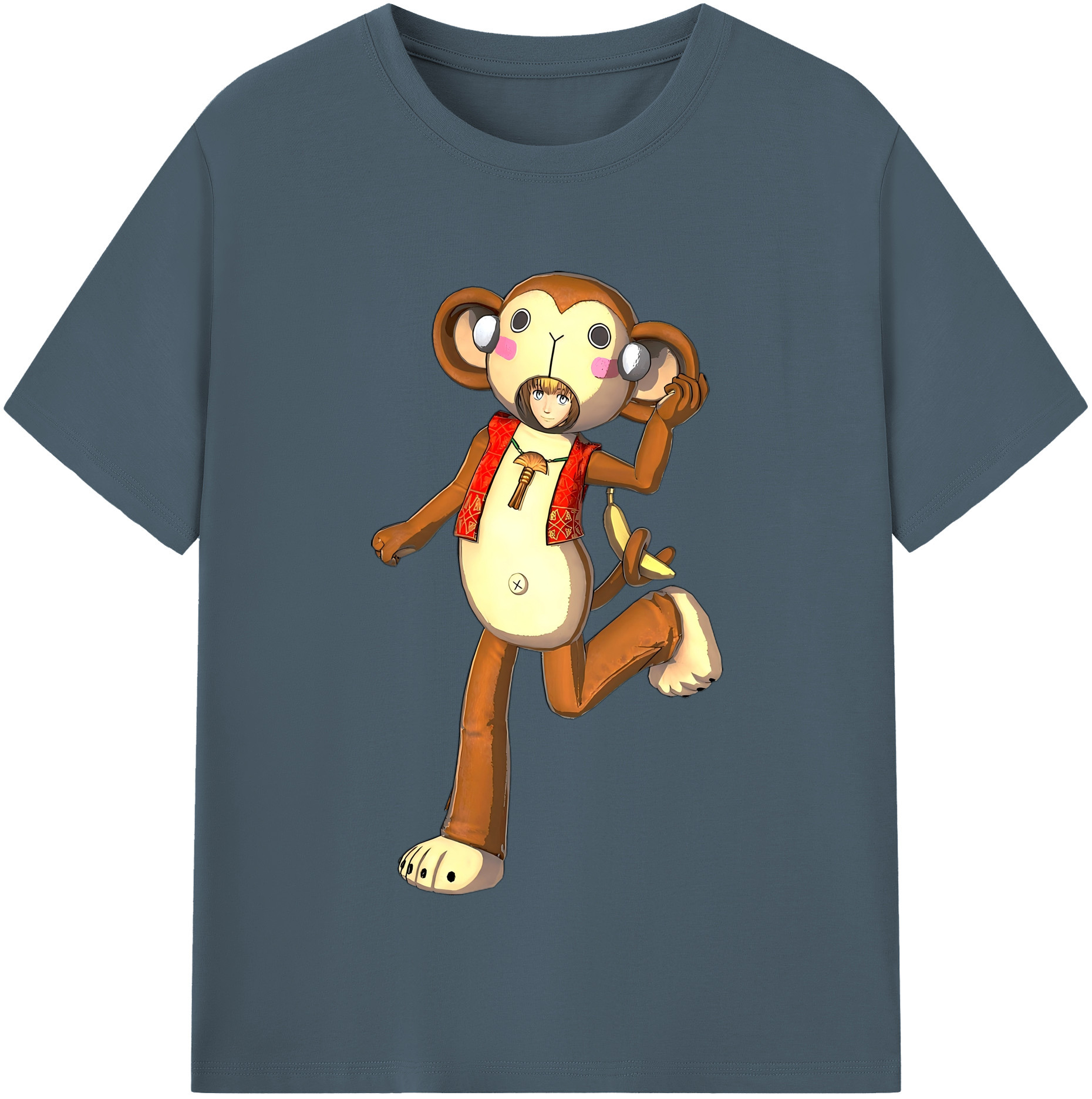（画像用） 進撃の巨人 アルミン·アルレルト Attack on Titan Armin Arlert 綿100％半袖Tシャツ（フロントプリント）